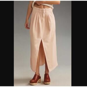 Pilcro by Anthropologie Pleated Trouser Skirt
